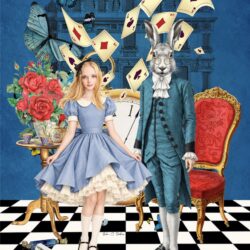 Alice and the White Rabbit