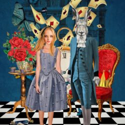 Alice and the White Rabbit 1