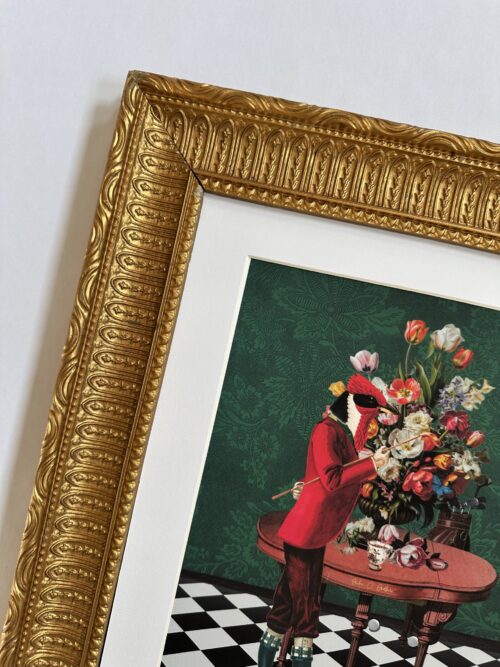 Caddie Boy - Art with frame - Image 2 1