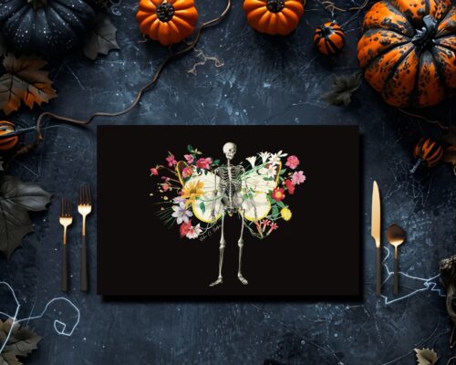 Day of the Dead 2025 paper placemats double-sided print - Image 2 1