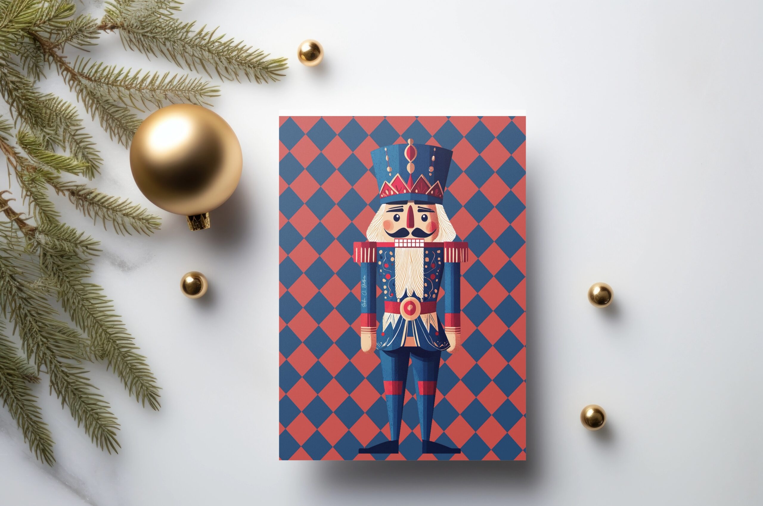 Nutcracker Greeting Cards, Christmas gifts 1
