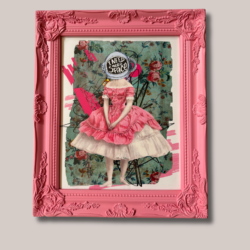 I need more space 8"x10" pink frame