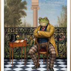 I Said I’d Never Kiss a Frog - Victorian frog