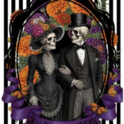 En la Vida y en la Muerte | Day of the Dead Mexican Art