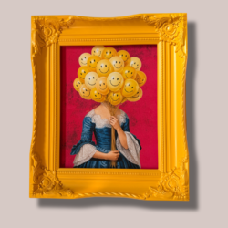Smiley Balloons | Smiley Face Wall Art by Erika C. Brothers