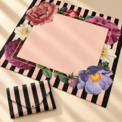 Blush & Bloom – Mahjong Mat