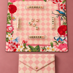 Garden Party , Neoprene Mahjong Mat